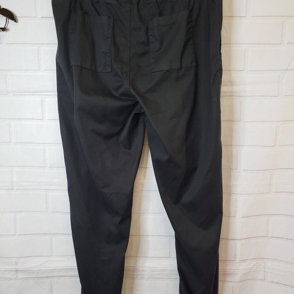 Buffalo David Bitton Black Tencel Loose Jogger Pants womens size L large - Picture 4 of 8